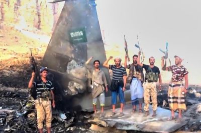 „Bojovníci v sandálech“ dostali saúdskou F-15. Húsíové ukázali video sestřelu