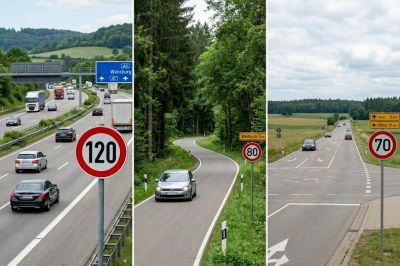 Na okreskách i dálnicích pomaleji. V Německu se opět debatuje o zpřísnění rychlostních limitů