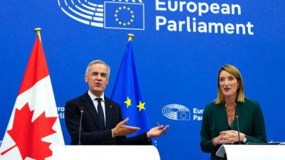 Kanada v EU? Žádný problém, &bdquo;Evropa&ldquo; je všude. Od kusu skály u Grónska po ráj kormoránů u Antarktidy