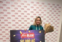 50 tisíc pro Lucii: Výhra z nebe od zesnulého tatínka