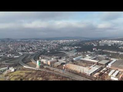 Ukázka natáčení videa na dronu DJI Flip (4K@60)